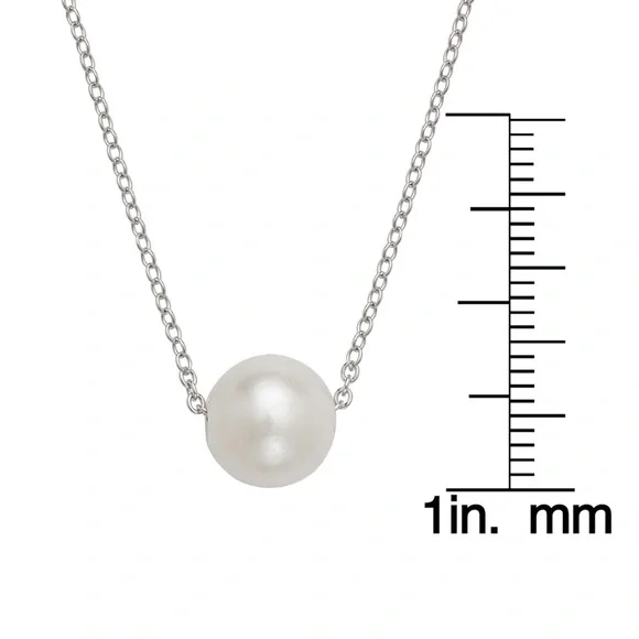 Sterling Silver FRESH Water Pearl Necklace